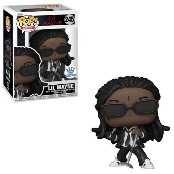 Funko POP Rocks Lil Wayne - Lil Wayne 245 Vinyl Figure Funko Exclusive