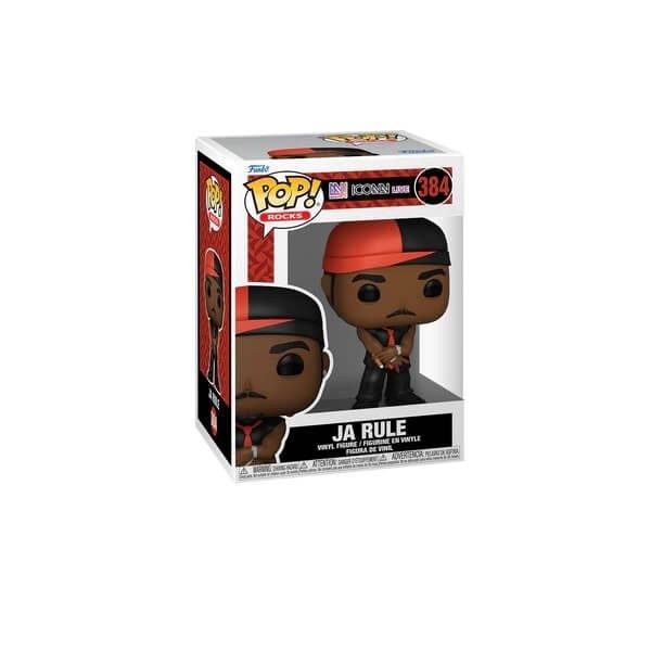 Funko POP Rocks Iconn Live - Ja Rule 384 Vinyl Figure