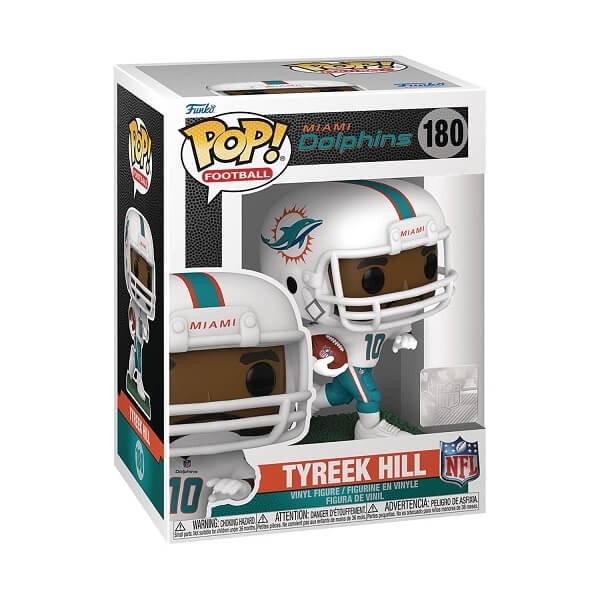 Funko POP NFL Dolphins - Tyreek Hill 180 Vinyl Figure