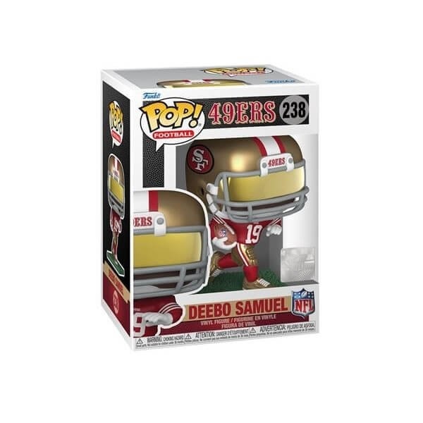 Funko POP NFL 49ers - Deebo Samuel 238 Vinyl Figure