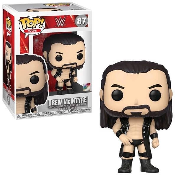 Funko POP WWE - Drew McΙntyre 87 Vinyl Figure