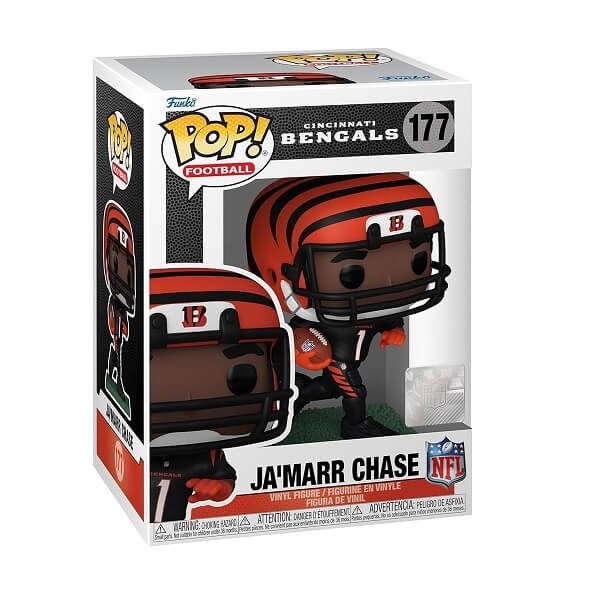Funko POP NFL Bengals - Ja'Marr Chase 177 Vinyl Figure