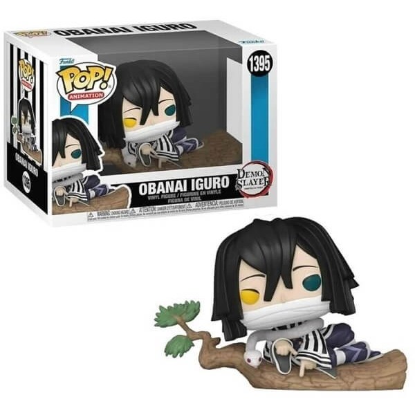 Funko POP Animation Demon Slayer - Obanai Iguro 1395 Vinyl Figure Funko Shop Exclusive