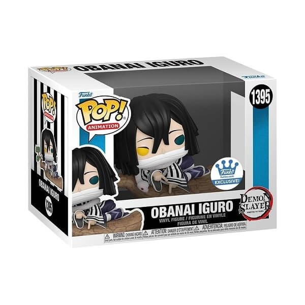 Funko POP Animation Demon Slayer - Obanai Iguro 1395 Vinyl Figure Funko Shop Exclusive