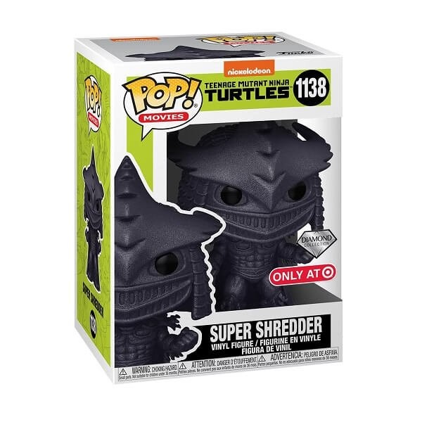Funko POP Movies Teenage Mutant Ninja Turtles - Super Shredder Diamond 1140 Vinyl Figure Special Edition