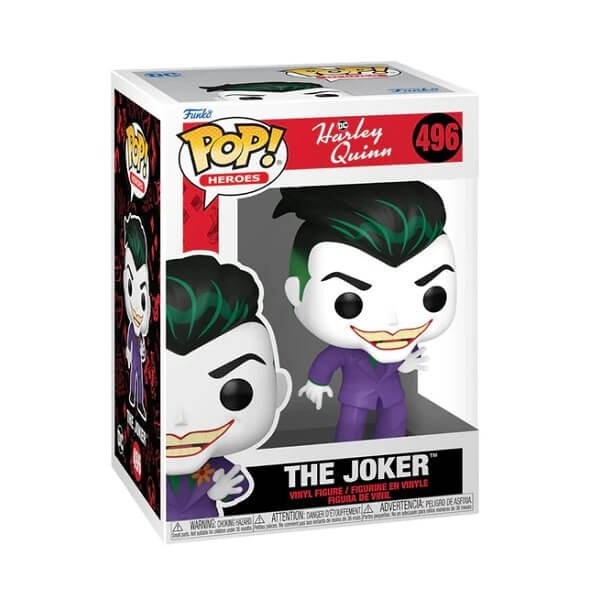 Funko Heroes Harley Quinn - The Joker 496 Vinyl Figure