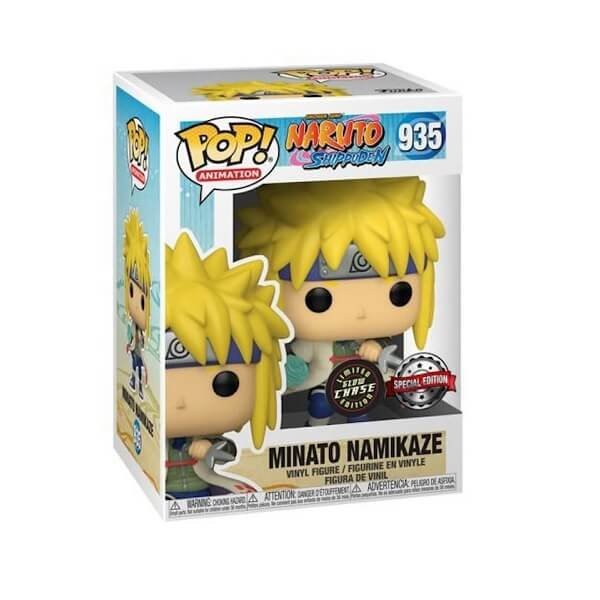 Funko POP Animation Naruto Shippuden - Minato Namikaze GitD Chase 935 Vinyl Figure Special Edition Exclusive