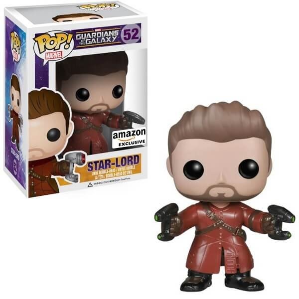 Funko POP Marvel Guardians of the Galaxy - Star-Lord 52 Bobble-Head Amazon Exclusive