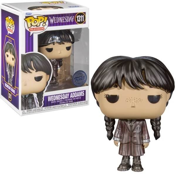 Funko POP Television Wednesday - Wednesday Addams Metallic 1311 Vinyl Figure Special Edition