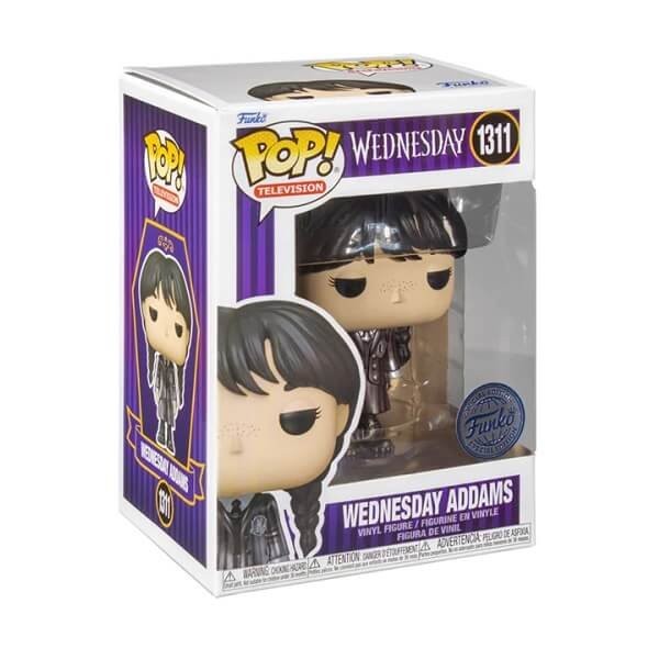 Funko POP Television Wednesday - Wednesday Addams Metallic 1311 Vinyl Figure Special Edition