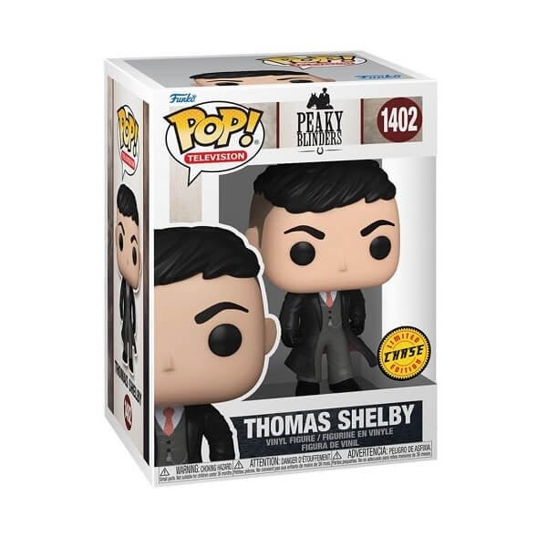 Funko POP Bundle of 2 Television Peaky Blinders - Thomas Shelby 1402 & Chase Vinyl Figures Special Edition Exclusive