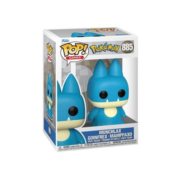 Funko POP Games Pokemon - Munchlax 885 Vinyl Figure