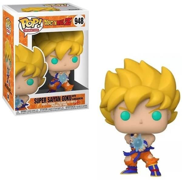 Funko POP Animation Dragon Ball Z - Super Saiyan Goku with Kamehamera 948 Vinyl Figure