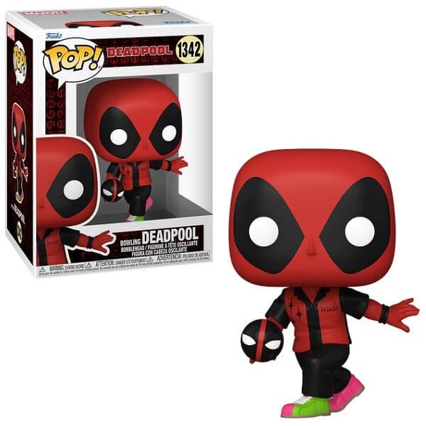 Funko POP Marvel Deadpool - Bowling Deadpool 1342 Bobble-Head