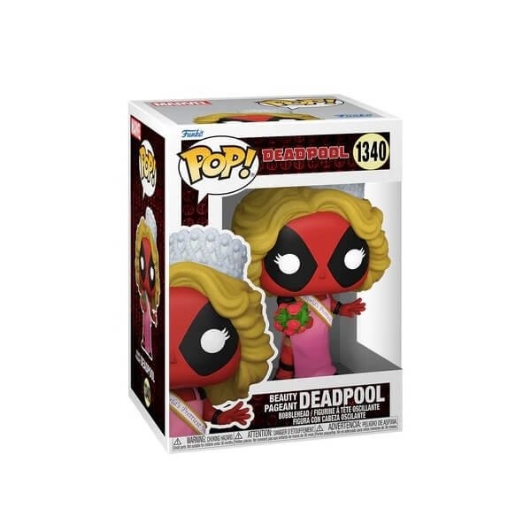 Funko POP Marvel Deadpool - Beauty Pageant Deadpool 1340 Bobble-Head