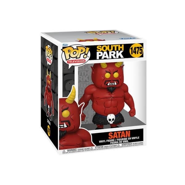 Funko POP Television South Park - Satan 1475 Super-sized 6" Vinyl Figure