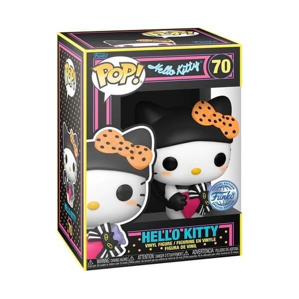 Funko POP Hello Kitty - Hello Kitty Black Light 70 Vinyl Figure Funko Shop Exclusive