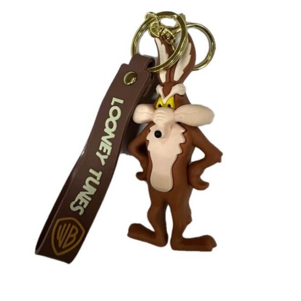3D Μπρελόκ Σιλικόνης Looney Toons - Coyote 8 εκ.