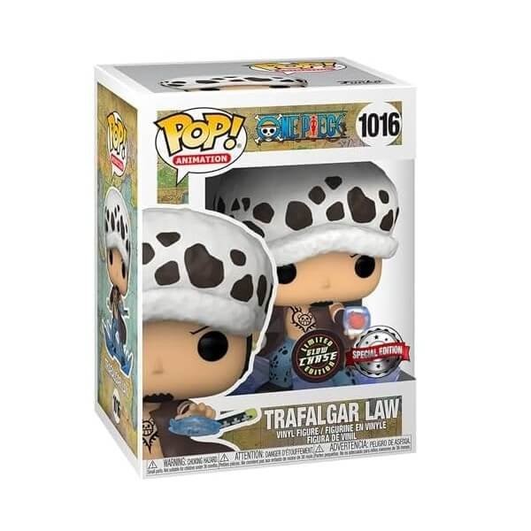 Funko POP Animation Bundle of 2 One Piece - Trafalgar Law 1016 & GitD Chase Vinyl Figure Special Edition Exclusive