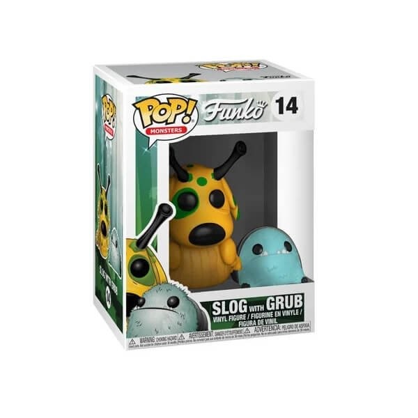 Funko POP Monsters - Slog With Grub 14 Vinyl Figure