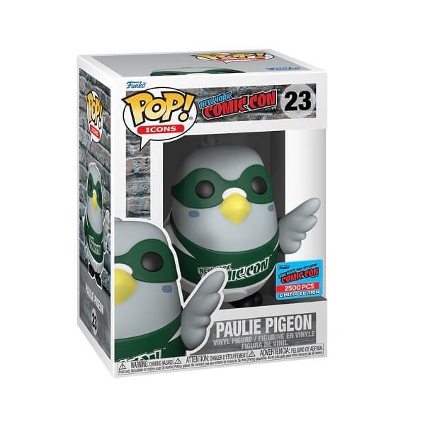 Funko POP Icons New York Comic Con - Paulie Pigeon 23 Vinyl Figure NYCC 2021 Exclusive
