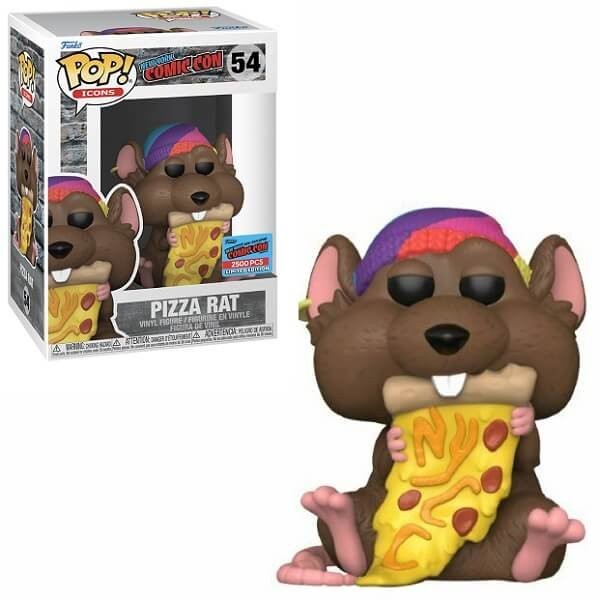Funko POP Icons New York Comic Con - Pizza Rat 54 Vinyl Figure NYCC 2021 Exclusive