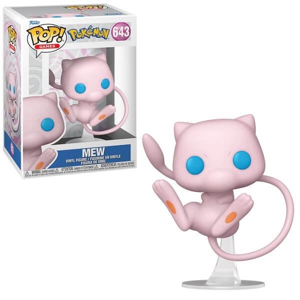 Funko POP Games Pokemon - Mew 643 Vinyl Figure