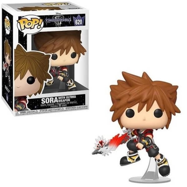 Funko POP Games Kingdom Hearts - Sora with Ultima Weapon 620 Vinyl Figure