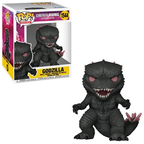 Funko POP Movies Godzilla x Kong: The New Empire - Godzilla 1544 Super-sized 6" Vinyl Figure
