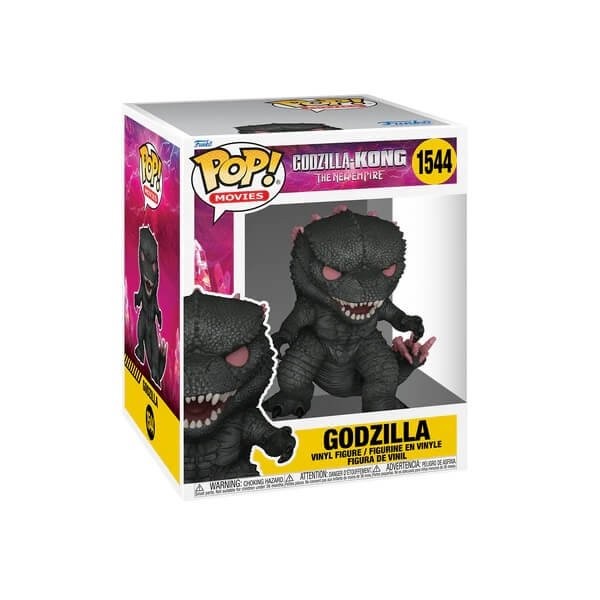 Funko POP Movies Godzilla x Kong: The New Empire - Godzilla 1544 Super-sized 6" Vinyl Figure