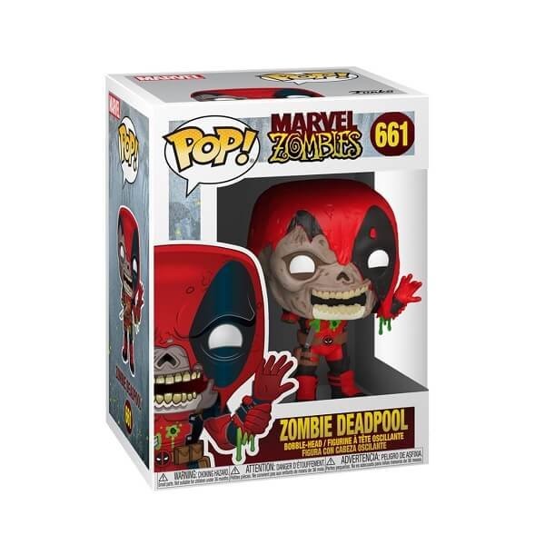 Funko POP Marvel Zombies - Zombie Deadpool 661 Bobble-Head