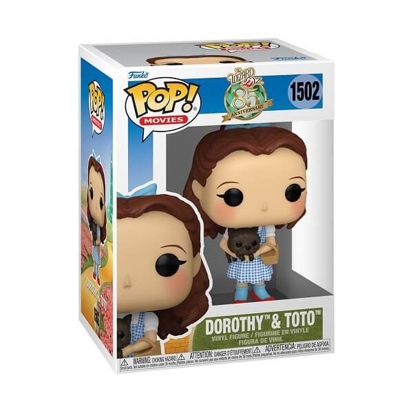 Funko POP Movies The Wizard of Oz 85th Anniversary - Dorothy and Toto 1502 Vinyl Figure