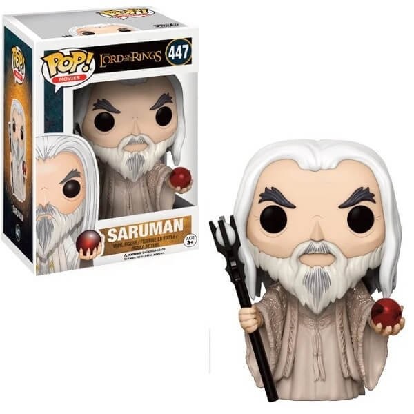 Funko POP Movies The Lord of the Rings - Saruman 447 Vinyl Figure