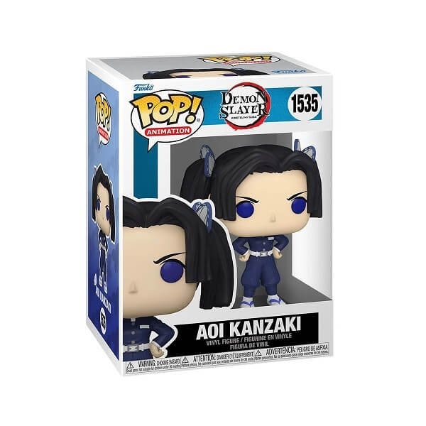Funko POP Bundle of 2 Animation Demon Slayer - Aoi Kanzaki 1535 & Chase Vinyl Figures