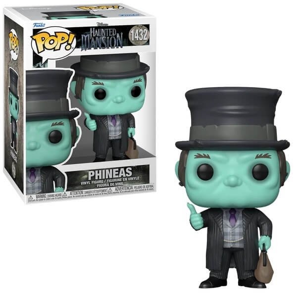 Funko POP Disney The Haunted Mansion - Phineas 1432 Vinyl Figure