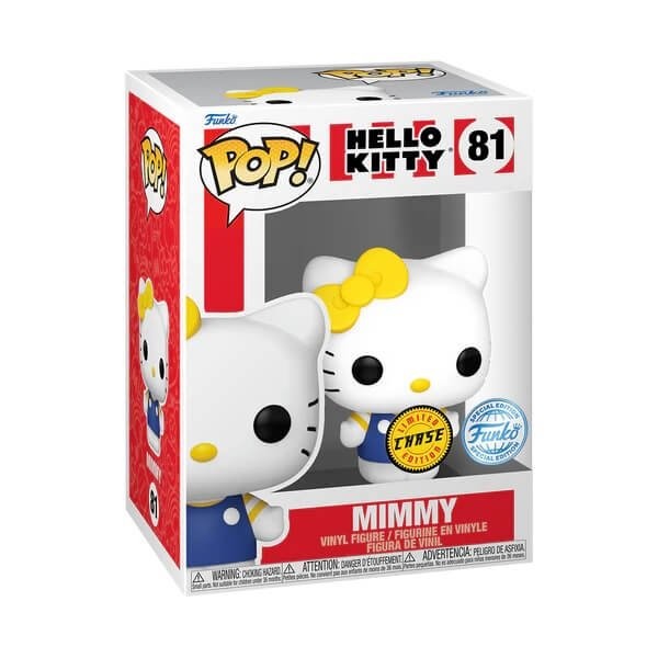 Funko POP Bundle of 2 Hello Kitty - Hello Kitty & Mimi (Chase) 81 Vinyl Figure Special Edition Exclusive 