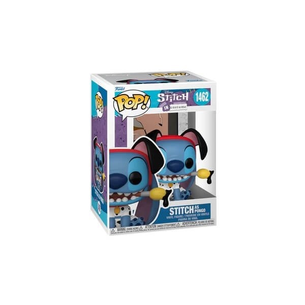 Funko POP Disney Stitch in Costume - Stitch as Pongo 1462 Vinyl Figure