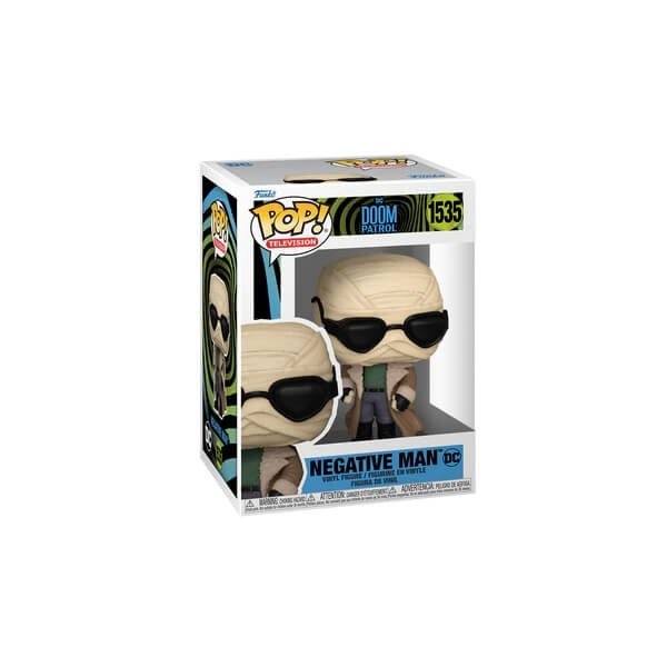 Funko POP Television DC Doom Patrol - Negative Man 1535 Vinyl Figure