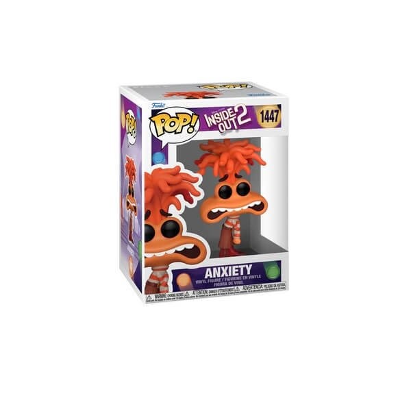 Funko POP Disney Inside Out 2 - Anxiety 1447 Vinyl Figure