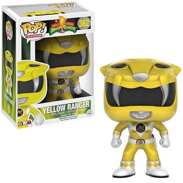 Funko POP Television Power Rangers - Yellow Ranger 362 Vinyl Figure 