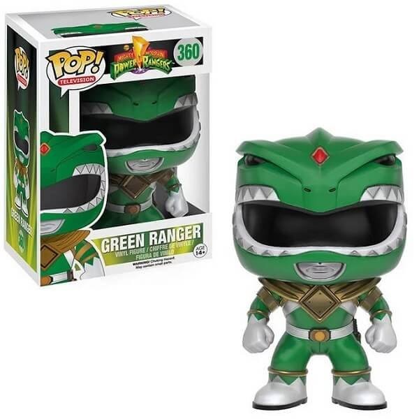 Funko POP Television Power Rangers - Green Ranger 360 Vinyl Figure