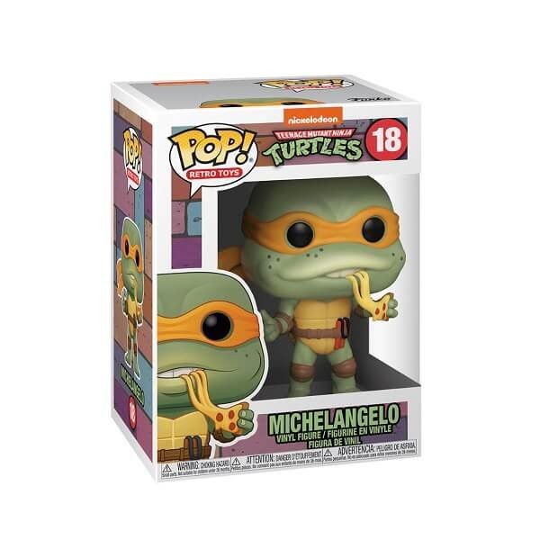 Funko POP Retro Toys Teenage Mutant Ninja Turtles - Michelangelo 18 Vinyl Figure