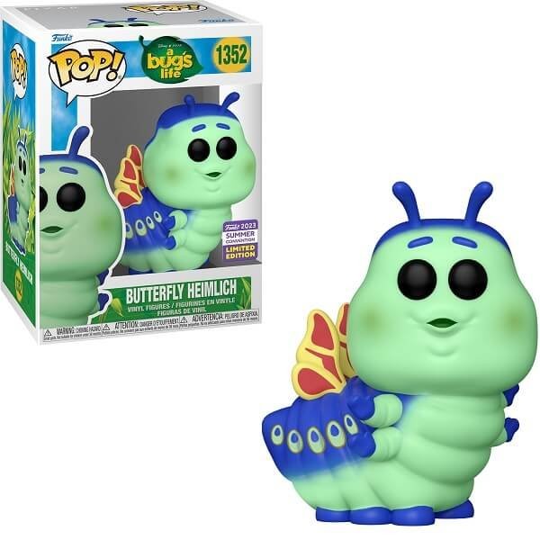 Funko POP Disney A Bug's Life - Butterfly Heimlich 1532 Vinyl Figure 2023 Summer Convention Exclusive