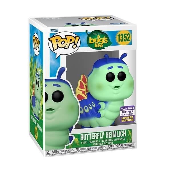 Funko POP Disney A Bug's Life - Butterfly Heimlich 1532 Vinyl Figure 2023 Summer Convention Exclusive