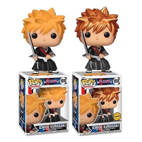 Funko POP Bundle of 2 Animation Bleach - Ichigo Kurosaki 1610 & Chase Vinyl Figures