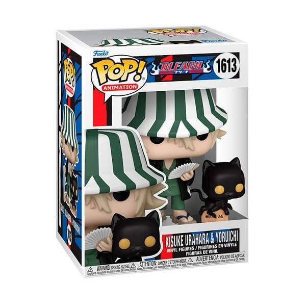 Funko POP Animation Bleach - Kisuke Urahara & Yoruichi 1613 Vinyl Figure 