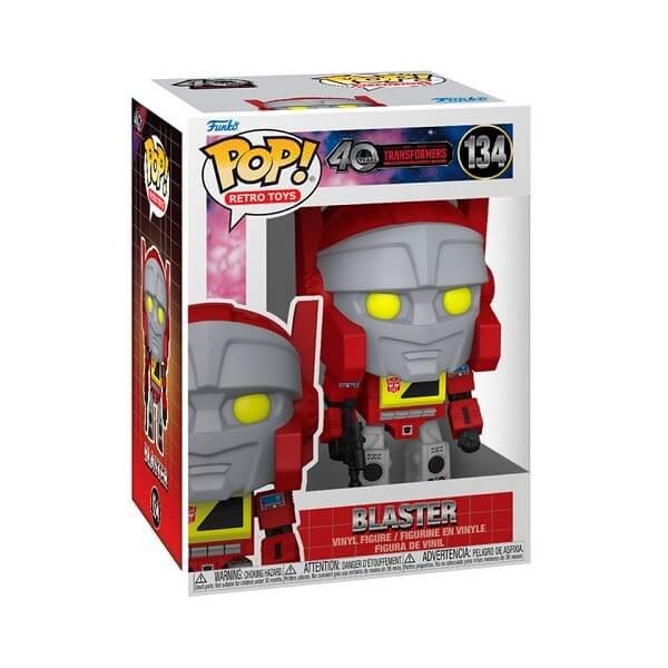 Funko POP Retro Toys 40 Years Transformers - Blaster 134 Vinyl Figure