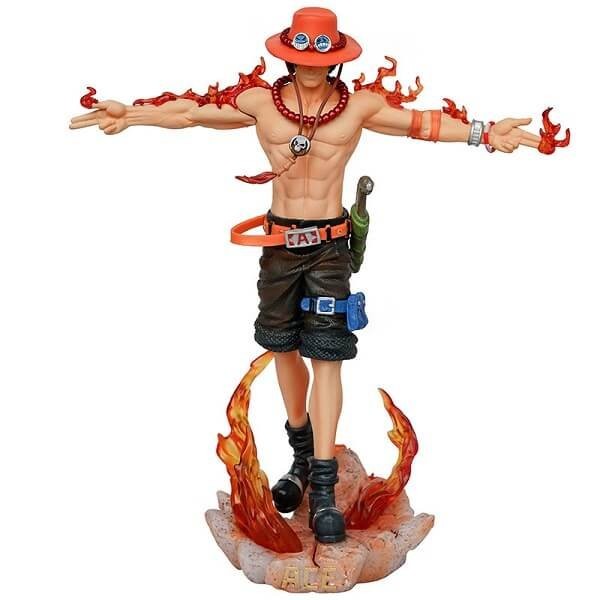 Φωτιζόμενη Συλλεκτική Φιγούρα One Piece - Portgas D. Ace - 29cm