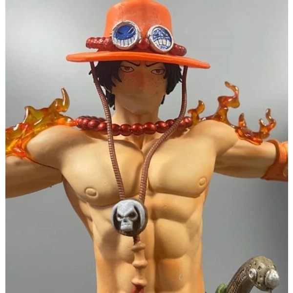 Φωτιζόμενη Συλλεκτική Φιγούρα One Piece - Portgas D. Ace - 29cm