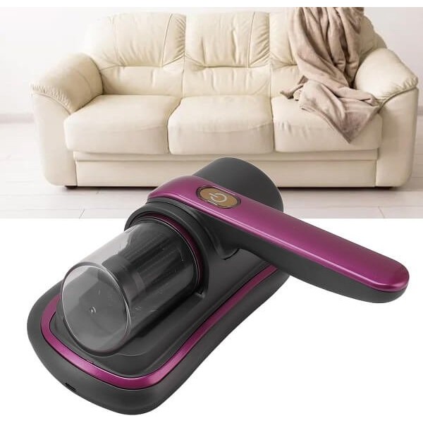 Επαναφορτιζόμενο Σκουπάκι Χειρός Ακάρεων και Σκόνης 100W - Γκρι/Μωβ